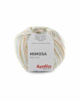 Katia Mimosa - oranje en blauw 303