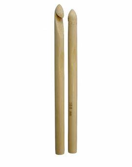 Hoooked haaknaald - bamboe - 17 cm - 10 mm