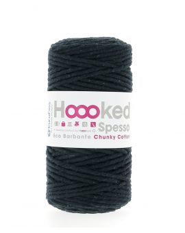 Hoooked Spesso Chunky Cotton - noir