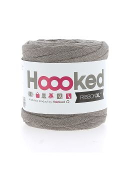 Hoooked RibbonXL - 125 gram - earth taupe