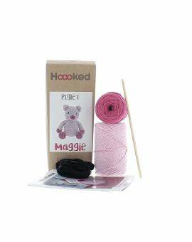 Hoooked DIY kit - Piglet Maggie - blossom