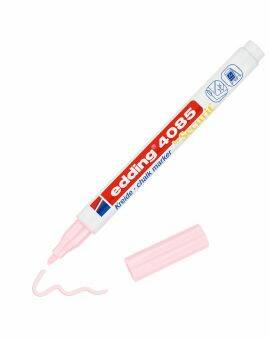 edding 4085 chalk marker - 1 tot 2 mm - pastel roze