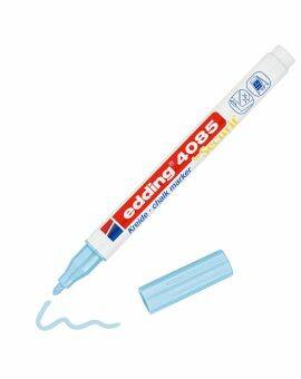 edding 4085 chalk marker - 1 tot 2 mm - pastel blauw