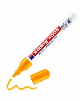 edding 4095 chalk marker - 2 tot 3 mm - neon oranje