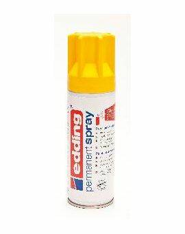 edding 5200 permanent spray - 200 ml - mat - verkeersgeel