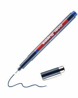 edding 1800 profipen - 0,5 mm - blauw