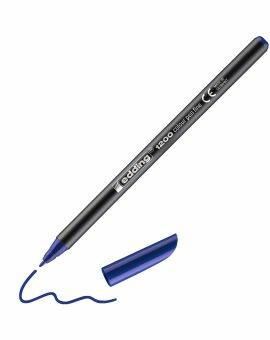 edding 1200 colour pen - 1 mm - blauw