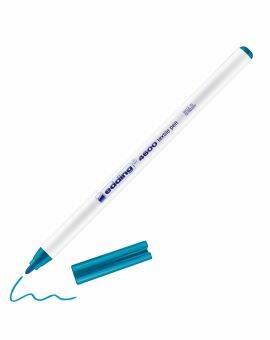 edding 4600 textile pen - 1 mm - orient blauw