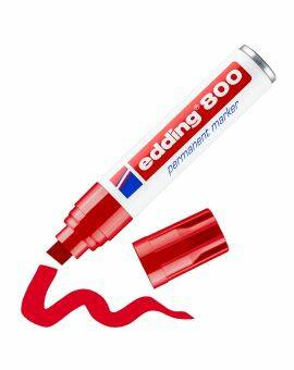 edding permanent marker beitel 800 - 4-12 mm rood