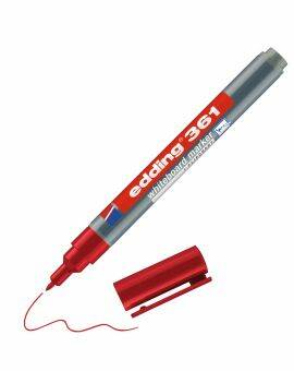 edding 361 whiteboard marker - 1 mm - rood