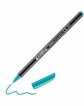edding 1200 colour pen - 1 mm - turquoise