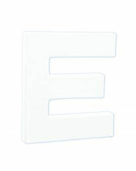 Décopatch - staande letter - 12 cm - E