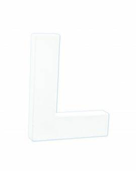 Décopatch - staande letter - 12 cm - L