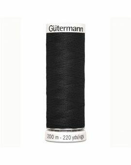Gütermann naaigaren - universeel - 000 zwart