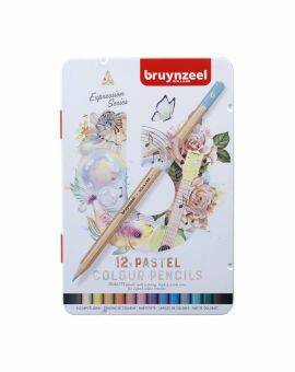 Bruynzeel Creatives - kleurpotloden - 12 stuks - pastel