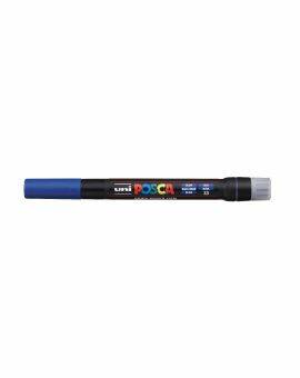 POSCA acrylmarker - brushpunt PCF-350 - 1-10 mm - blauw