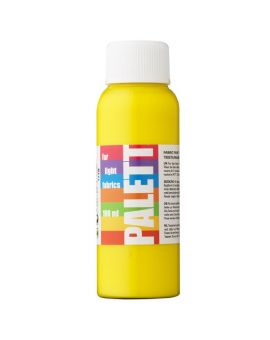 Palett textielverf - lichte stoffen - 100 ml - primair geel