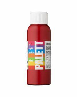 Palett textielverf - lichte stoffen - 100 ml - rood