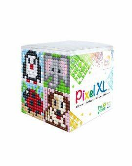 Pixelhobby XL kubus - 20-delig - dieren III