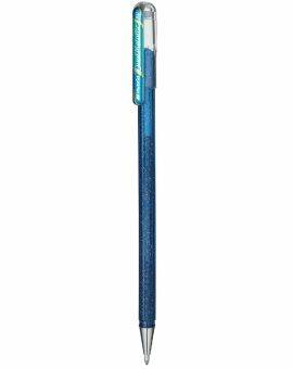 Pentel Dual Metallic Gel Roller - blauw/turquoise