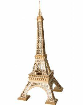 Robotime houten 3D puzzel - Eiffel Tower