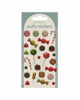 Puffy stickers - 26 stuks - treats