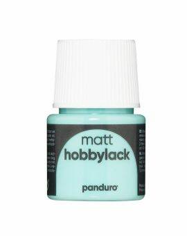 Panduro hobbylak - 45 ml - mat - licht turquoise