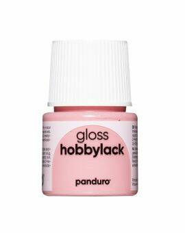 Panduro hobbylak - 45 ml - glans - roze