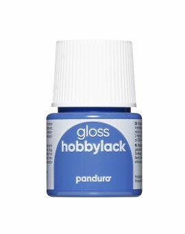 Panduro hobbylak - 45 ml - glans - denim blauw
