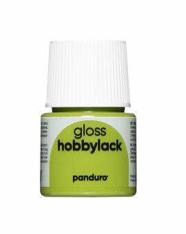 Panduro hobbylak - 45 ml - glans - bladgroen