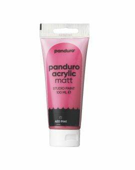 Panduro acrylverf mat - 100 ml - azo roze