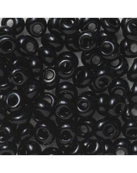 TOHO Magatama kralen - 4 mm - #49 zwart glans