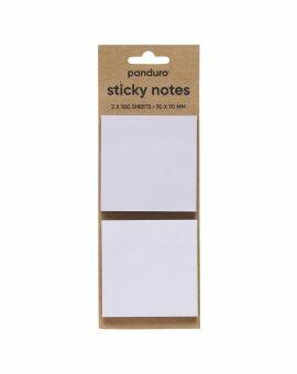 Panduro sticky notes - 2 blokjes - roze