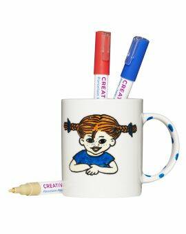 Panduro Junior DIY kit - paint your own Pippi mug