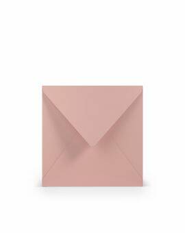 Enveloppen - vierkant - 5 stuks - roze