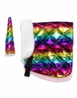 Hobby Horse - deken set - rainbow unicorn