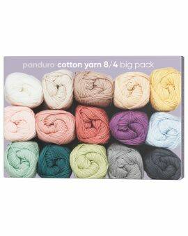 Panduro garen Cotton - set van 15 kleuren
