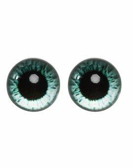 Hobby Horse - glazen ogen - turquoise