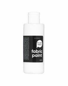 Panduro Fabric Paint - donkere stoffen - wit
