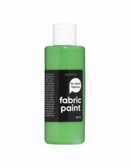 Panduro Fabric Paint - donkere stoffen - groen