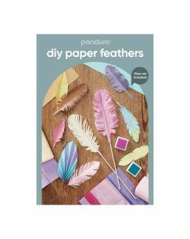 Panduro DIY kit - Paper Feathers