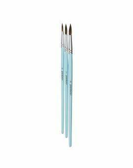 Aquarelpenselen set - 3 stuks - medium