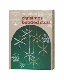 Panduro DIY kit - Christmas Beaded Stars