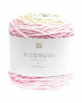 Ricorumi Spin Spin - 50 gram - 017 regenboog pastel