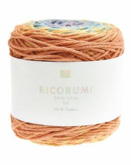 Ricorumi Spin Spin - 50 gram - 019 regenboog aardtinten