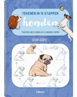 Boek - Tekenen in 10 stappen - honden
