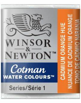 W&N Cotman Watercolours - half napje - cadmium orange hue