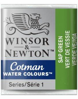 W&N Cotman Watercolours - half napje - sap green
