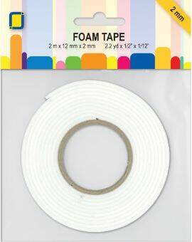 Dubbelzijdige tape - 3D foam - 2 mm
