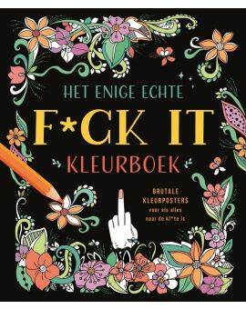 Kleurboek - Het enige echte f*ck it kleurboek